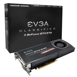 Evga Gtx 570 Classifield 1.25gb